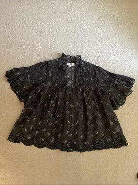 Sea New York ditsy mix top
